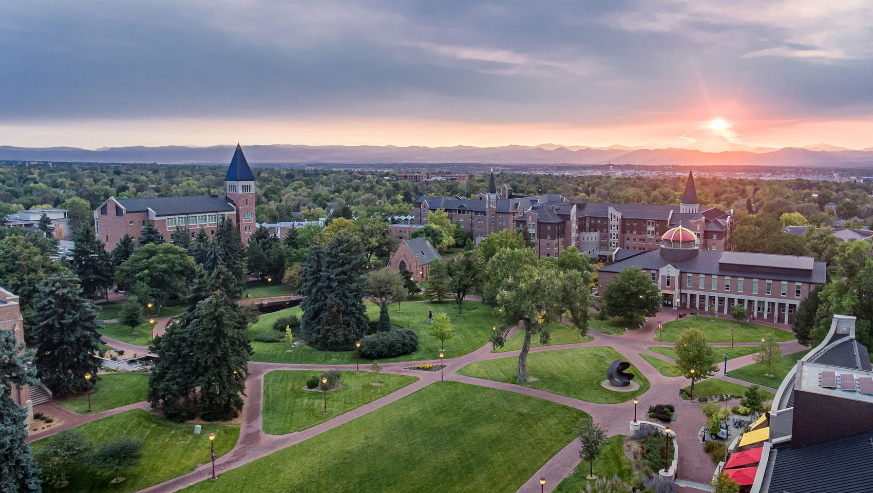 horizon view of University of Denver